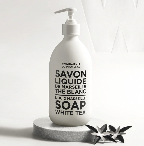 Liquid Marseille Soap, 16.7 fl.oz.- White Tea