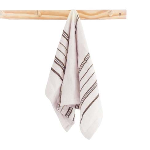 Avery Tea Towel, Grey