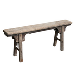 Antique Plank Top Bench