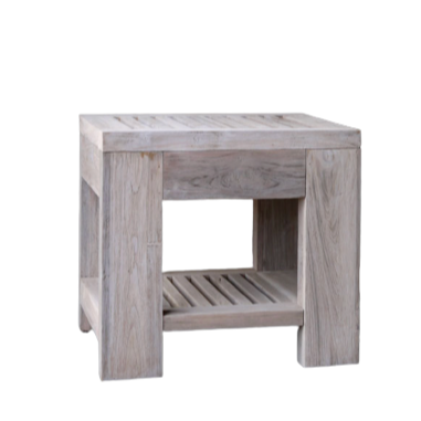 Reclaimed Teak Indoor / Outdoor Side Table