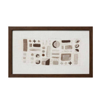 Taliesen Wall Art, 26" x 14"