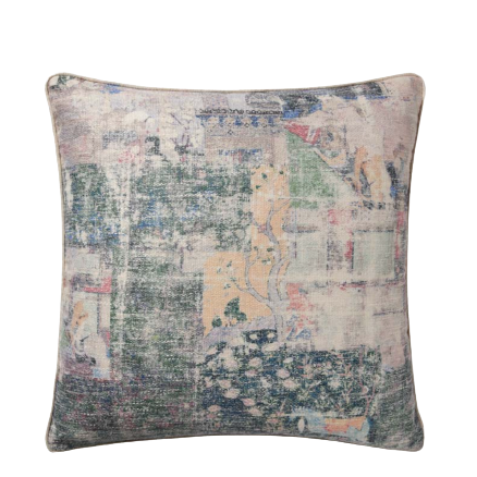 Pll0010 Navy / Multi, 22" x 22"