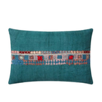 Pjb0010 Teal / Multi, 13" x 21"