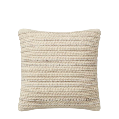 Ped0021 Beige / Silver, 18" x 18"