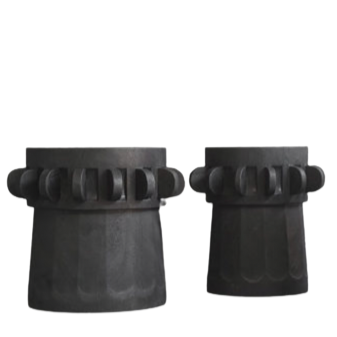 Sugar Gear Side Table, Charcoal, 2 Sizes