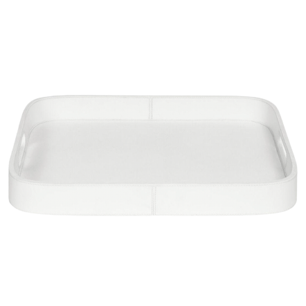 Brisbane Rectangular Tray, Bright White