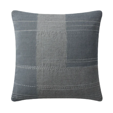 Mateo PAL0001 Blue, 18" x 18", Amber Lewis × Loloi