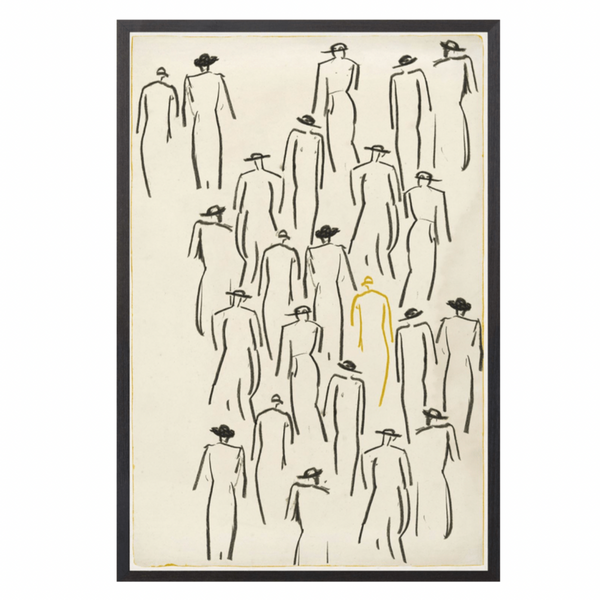 One Man-Large, 27 x 40