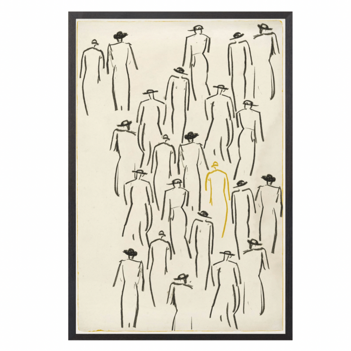 One Man-Large, 27 x 40