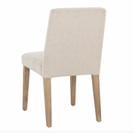 Portia Upholstered Dining Side Chair w/ Performance Fabric- Belfast Oatmeal