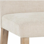 Portia Upholstered Dining Side Chair w/ Performance Fabric- Belfast Oatmeal