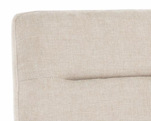 Portia Upholstered Dining Side Chair w/ Performance Fabric- Belfast Oatmeal
