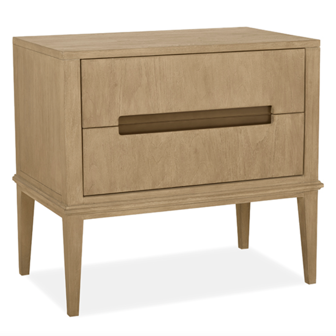 Palmer Mid-Century Modern Beach Nightstand