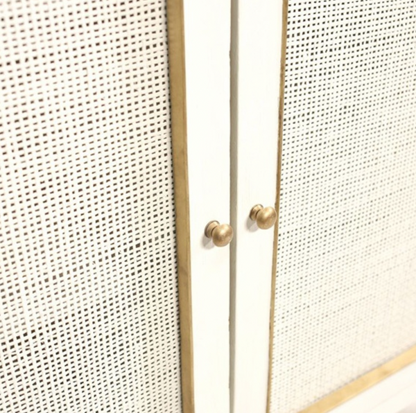 Atherton White Bar Cabinet