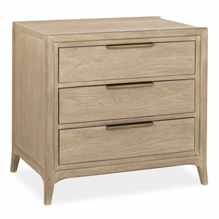 Messina Nightstand in Beach Finish