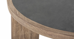 Royce Coffee Table, 46"D x 18"H