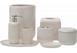 Culver Tissue Holder, Stoneware/ Unique