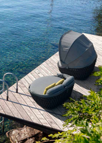 Hug Anthracite Max Rope Daybed with Canopy, Grey