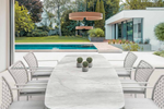Club Rectangular Dining Table, 79"W x 39"D