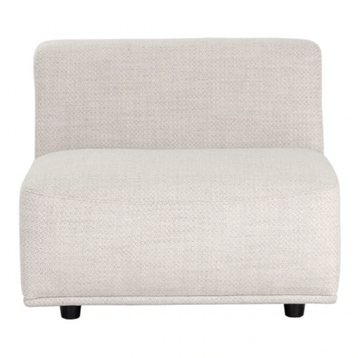 Darren Modular - Armless Chair, Moto Stucco - Contract Viable