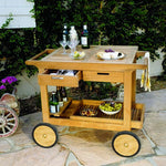 Outdoor Serving Cart