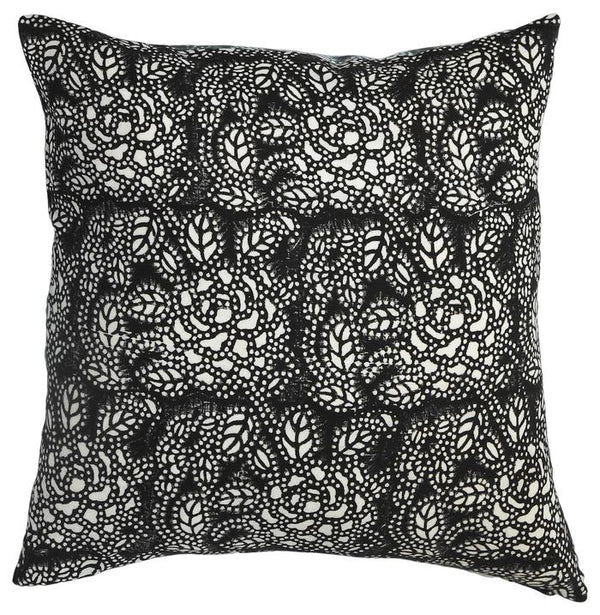 Sicily Noir on White, 22"W x 22"L
