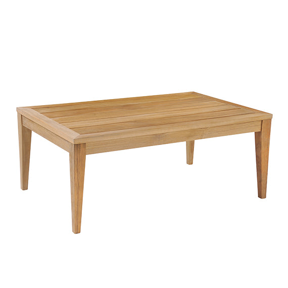 Tribeca Outdoor Coffee Table, 38"L x 24.5"W x 16"H