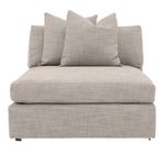 Gregory Armless Chaise, w/Performance Fabric