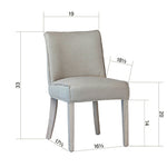 Tiba Dining Chair w/Performance Fabric