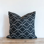 Dark Tribe Pillow - Charcoal, 22" x 22"