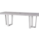 South Beach Dining Table, 96"W x 39"D