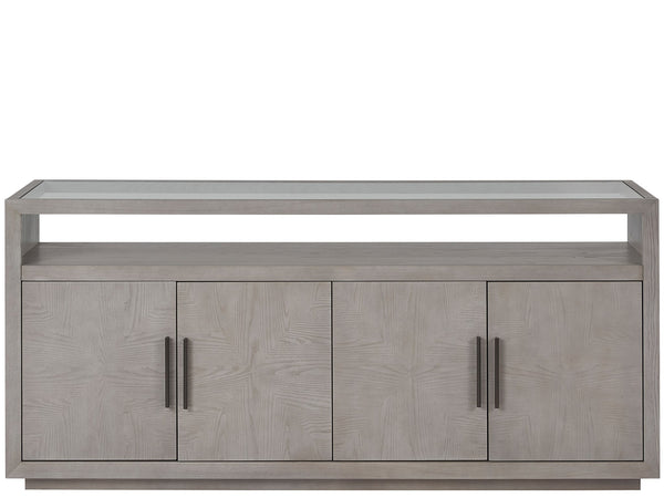 Modern Server - Siltstone Gray, 76"W x 19"D x 34"H