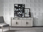 Modern Server - Siltstone Gray, 76"W x 19"D x 34"H