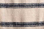 Dalton Throw, Natural & Indigo