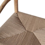 Bridgette Dining Chair- Natural Paper Cord & Natural Teak Wood