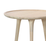 Chloe Petite Side Table- Natural, 17.5"D x 16"H