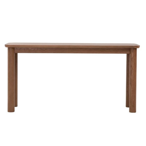 Arc 60" White Oak Console, Sienna