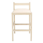 Carob Counter Stool, Nude/Natural