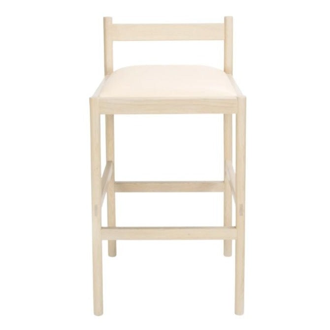 Carob Counter Stool, Nude/Natural