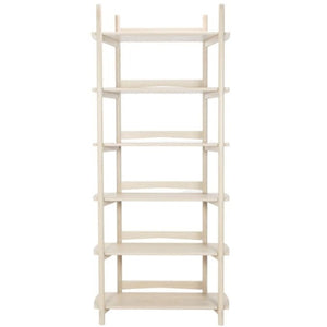 Mora Bookcase 36", Nude