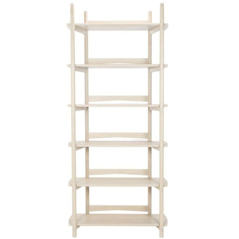 Mora Bookcase 36", Nude