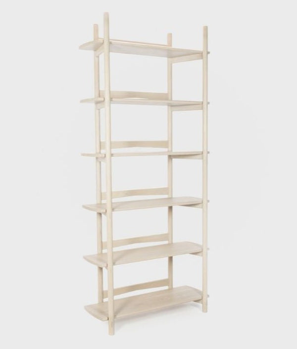 Mora Bookcase 36", Nude