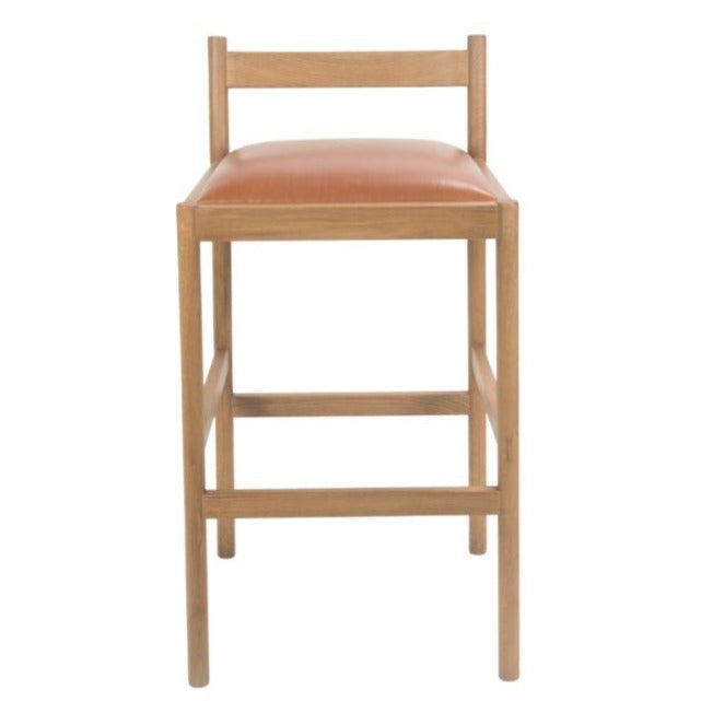 Carob Bar Stool, Sienna/Umber