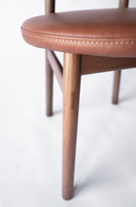 Ember Leather Chair , Sienna/Umber