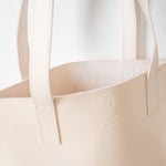 Leather Tote, Natural