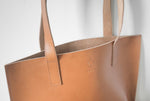 Leather Tote, Umber