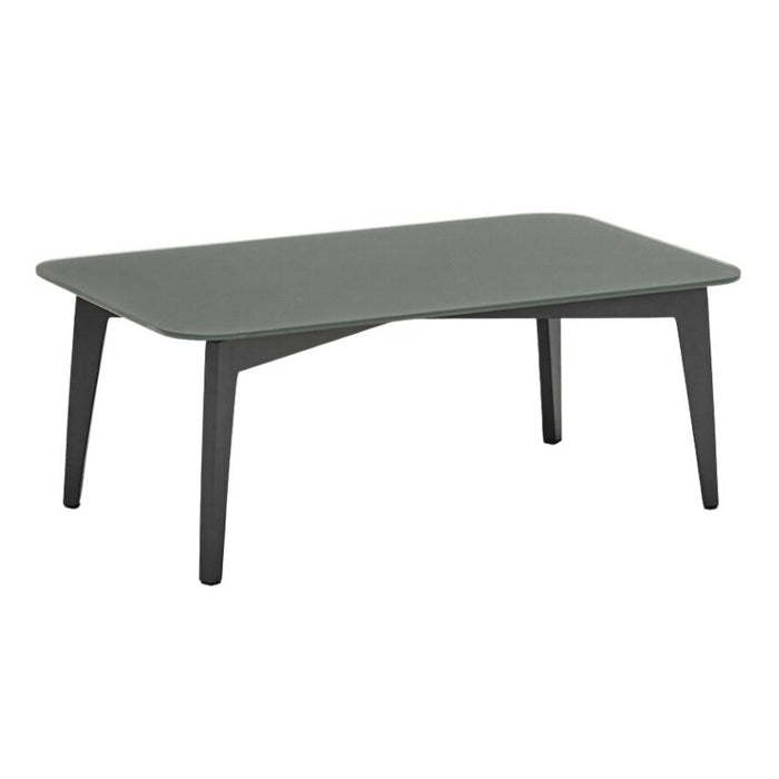 Diva Anthracite Coffee Table, Dark Grey, 35"W x 22"D x 14"H