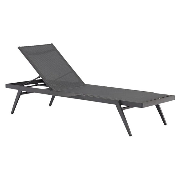 Diva Anthracite Aluminium Lounger, Graphite