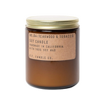 No. 04 Teakwood & Tobacco Soy Candle, 3 Sizes