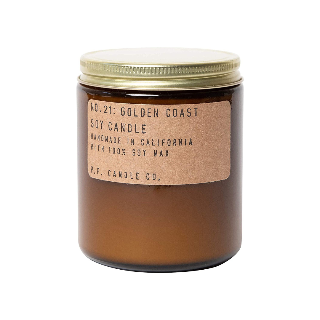 No. 21 Golden Coast Soy Candle, 3 Sizes